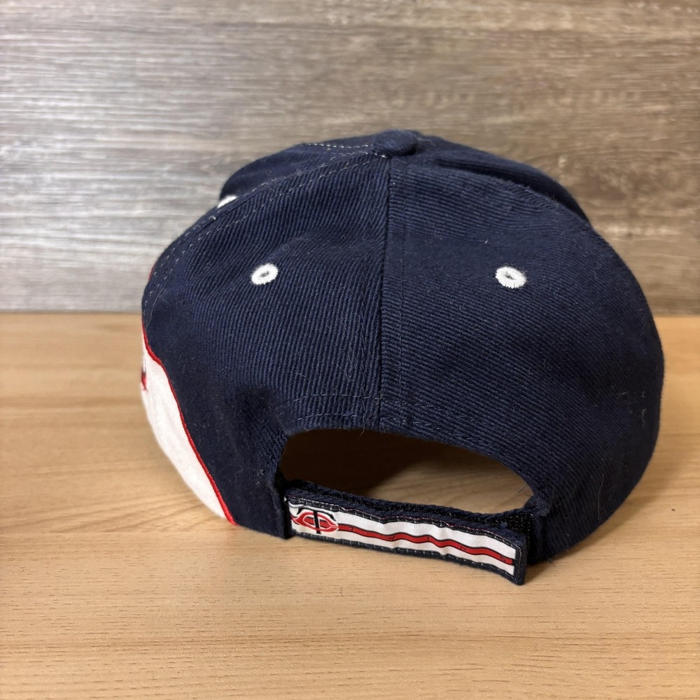 Minnesota Twins Hat Cap Strap Back Mens Navy White MLB Baseball Embroidered - Picture 5 of 10